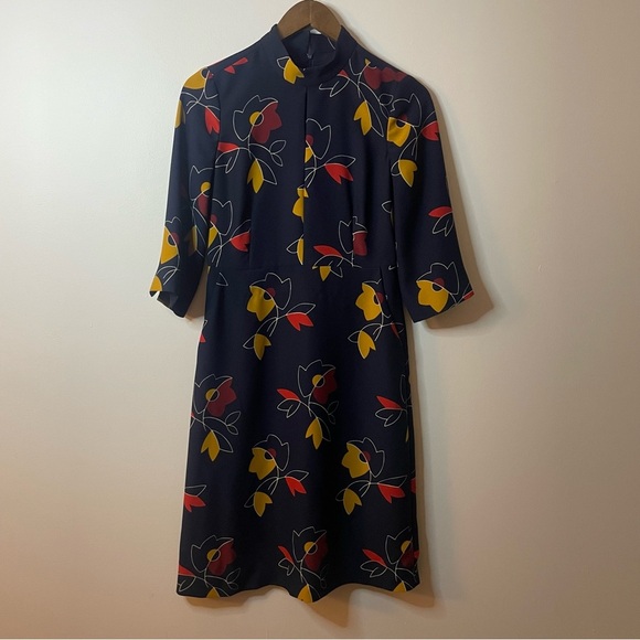 Hobbs Lyla Floral Print Dress - Picture 3 of 8